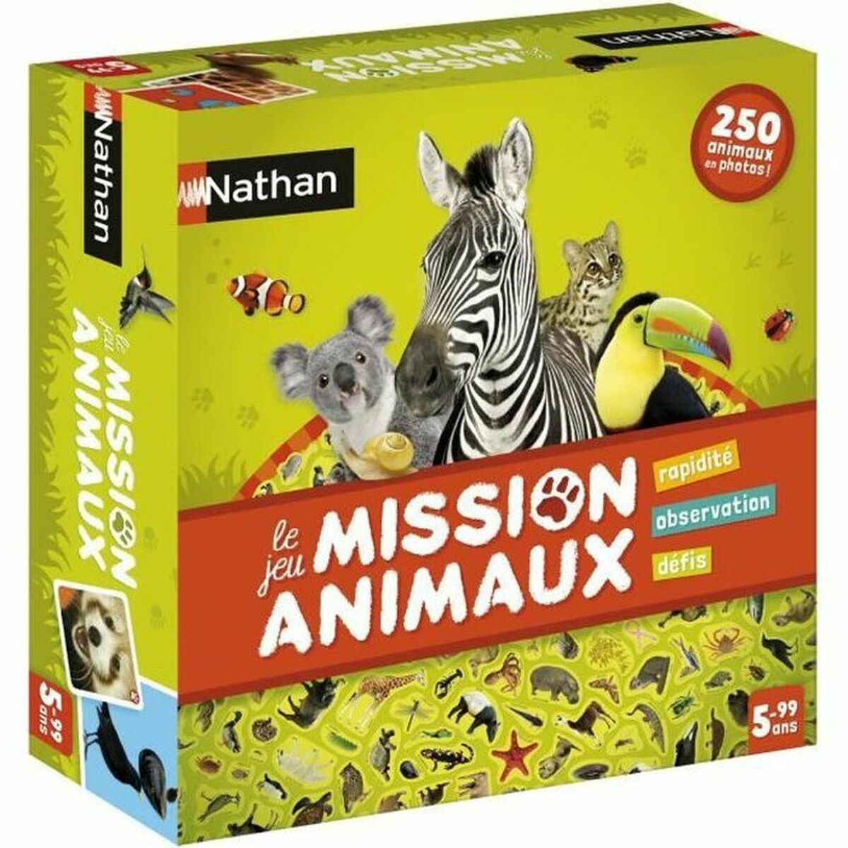 Stalo žaidimas Nathan Mission animaux